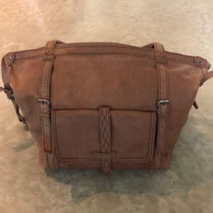 Isabella Fiore Leather Tote Bag